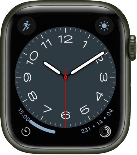 Metropolitan This classic, type-driven watch face features custom-designed numbers that dynamically change in style and weight as you turn the Digital Crown. . Metropolitan apple watch face